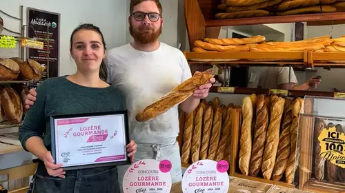 La Boulangerie l'Aurore finaliste du concours Lozère Gourmande 2024-2025