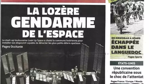 Look Up Space va sécuriser les activités spatiales depuis la Lozère à Monts-de-Randon.